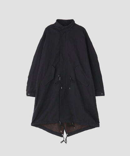 FISH TAIL COAT ‐Cotton Linen Ratine‐