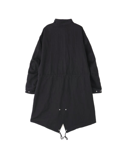 FISH TAIL COAT ‐Cotton Linen Ratine‐