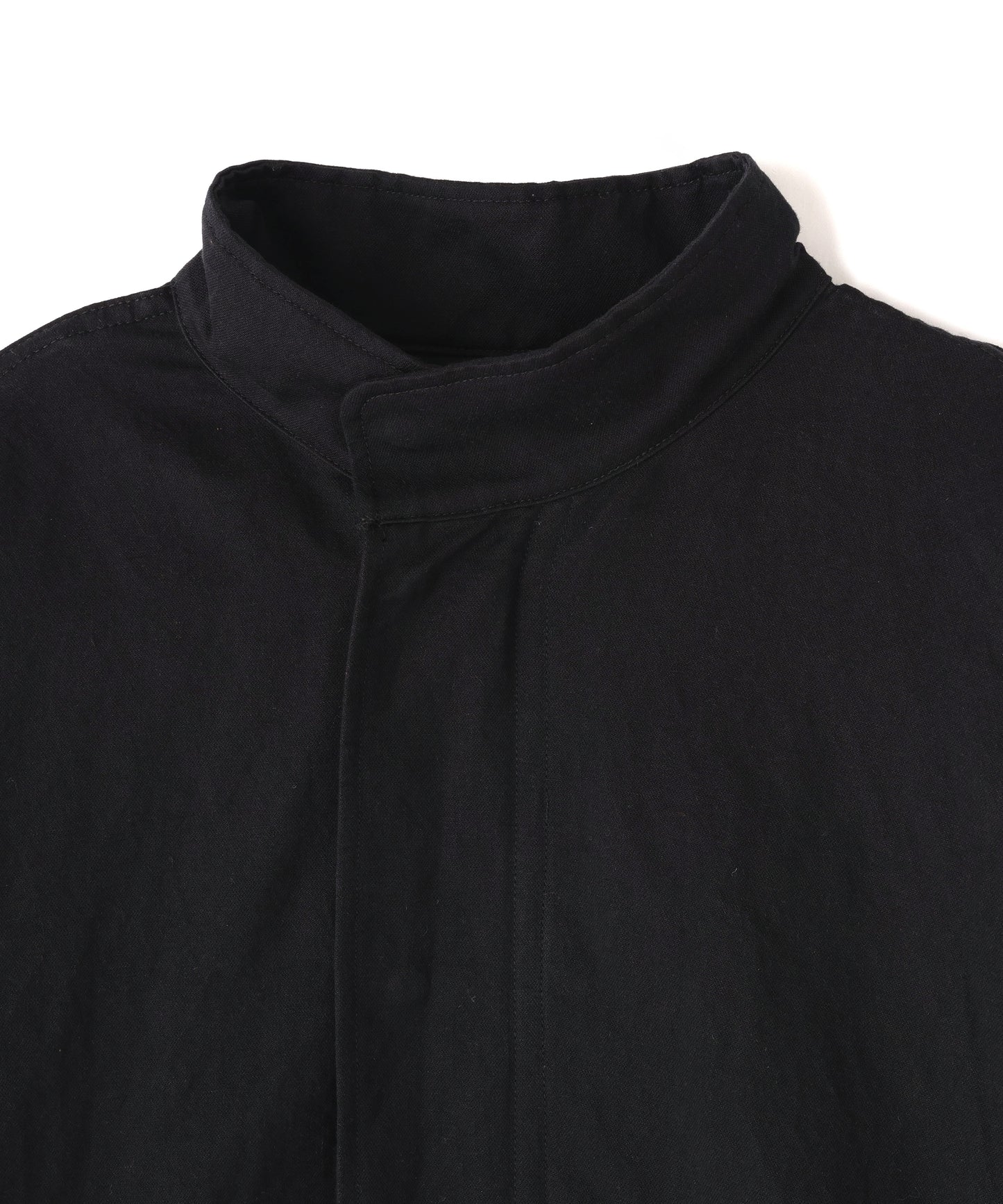 FISH TAIL COAT ‐Cotton Linen Ratine‐