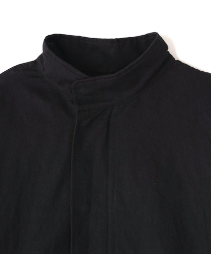 FISH TAIL COAT ‐Cotton Linen Ratine‐