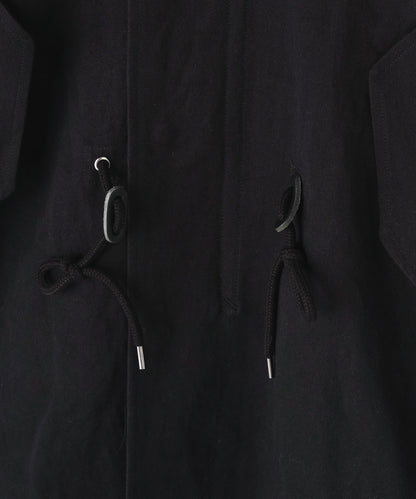 FISH TAIL COAT ‐Cotton Linen Ratine‐