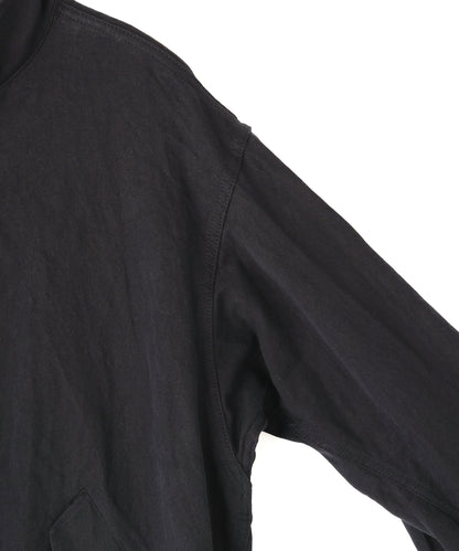 FISH TAIL COAT ‐Cotton Linen Ratine‐