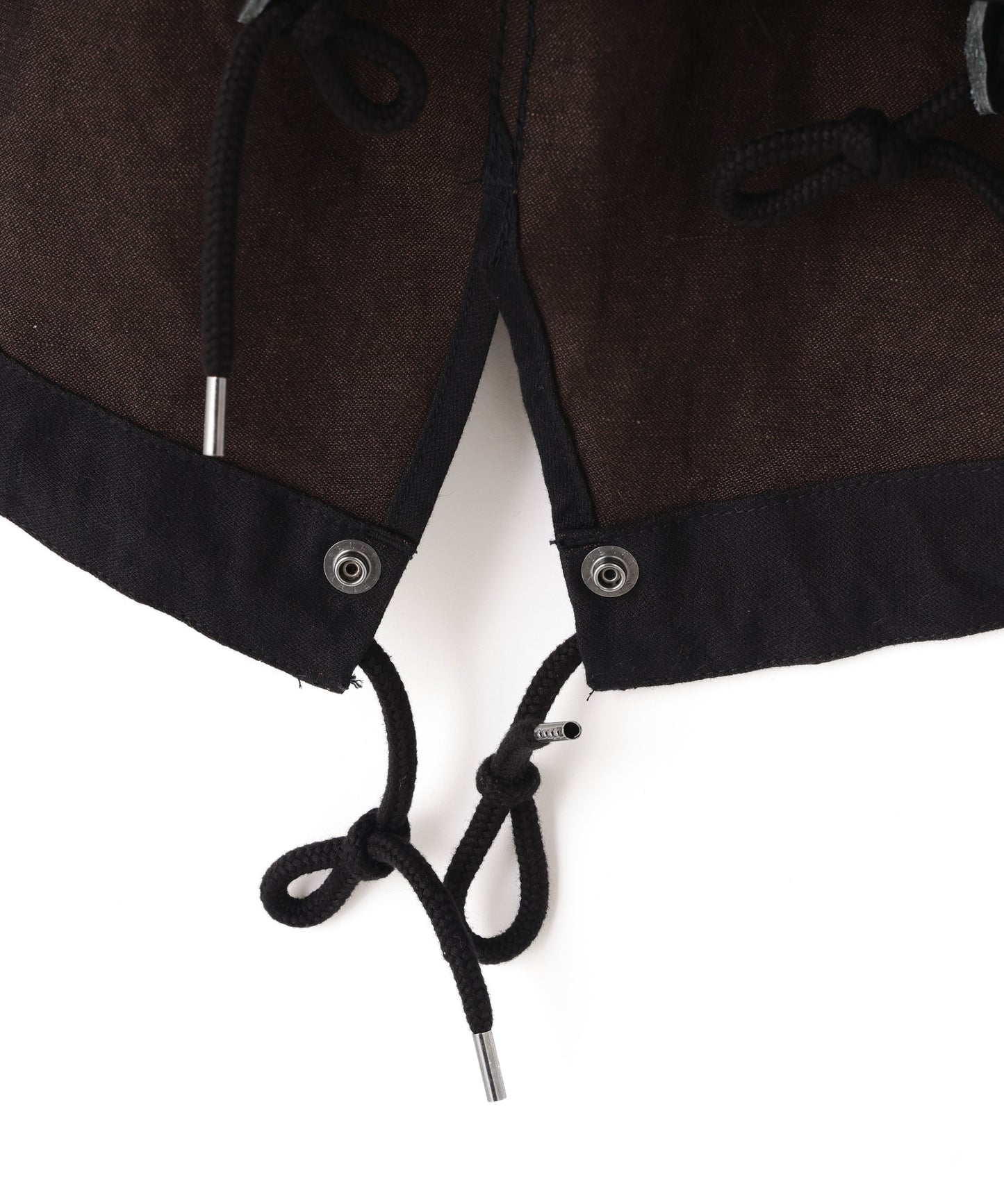 FISH TAIL COAT ‐Cotton Linen Ratine‐
