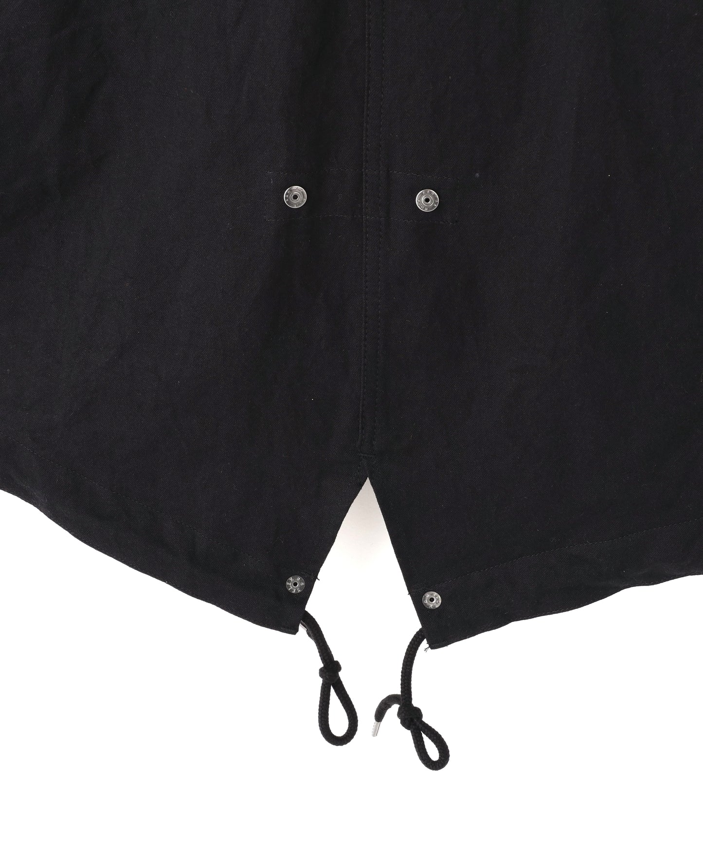 FISH TAIL COAT ‐Cotton Linen Ratine‐