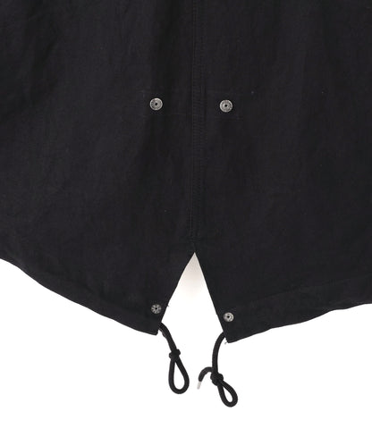 FISH TAIL COAT ‐Cotton Linen Ratine‐