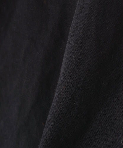 FISH TAIL COAT ‐Cotton Linen Ratine‐
