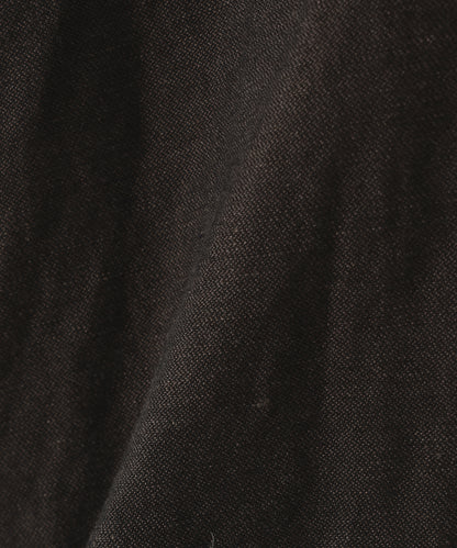 FISH TAIL COAT ‐Cotton Linen Ratine‐