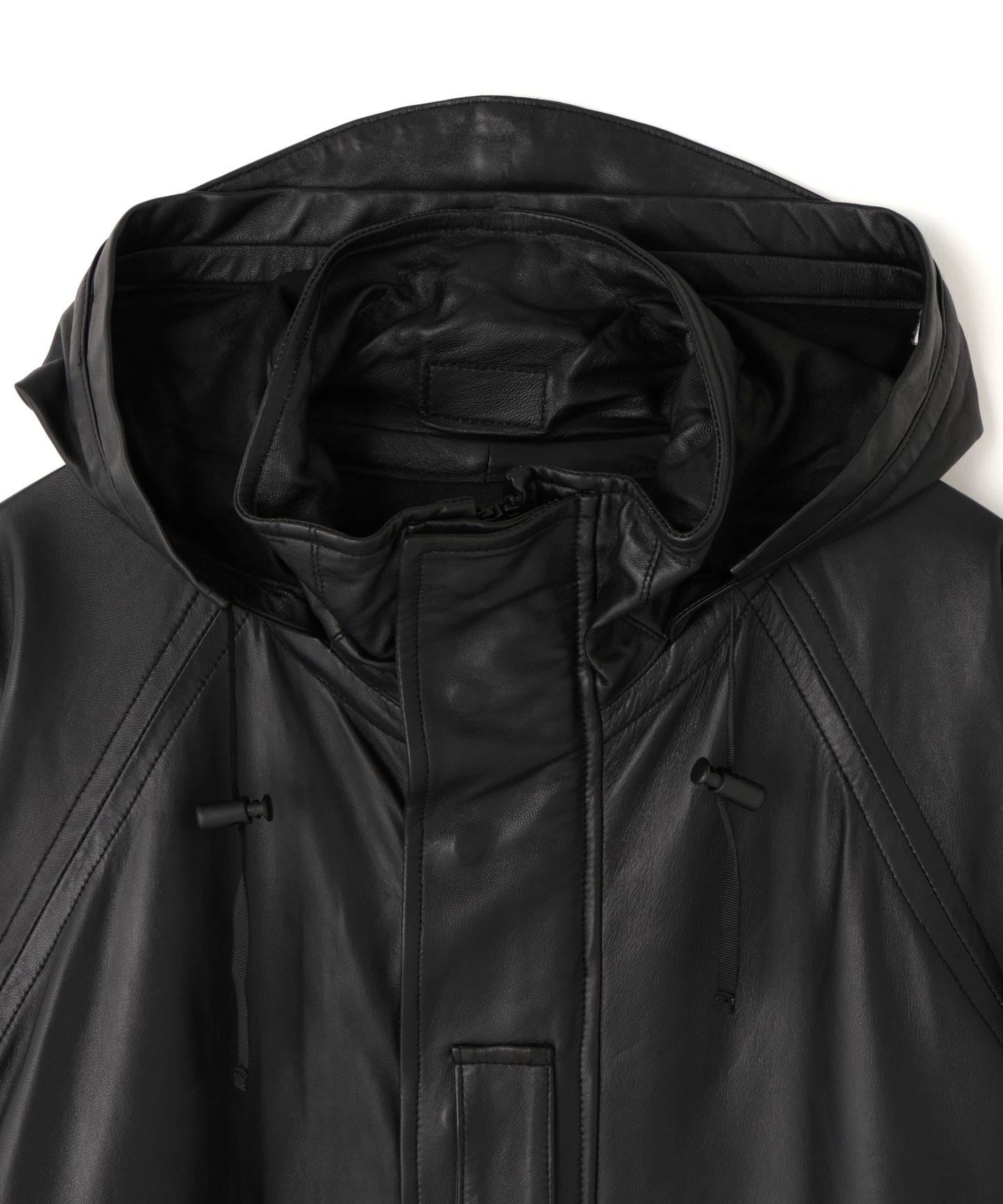 LEATHER MILITARY PARKA ‐Type：Generation two/Level six‐