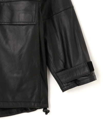 LEATHER MILITARY PARKA ‐Type：Generation two/Level six‐