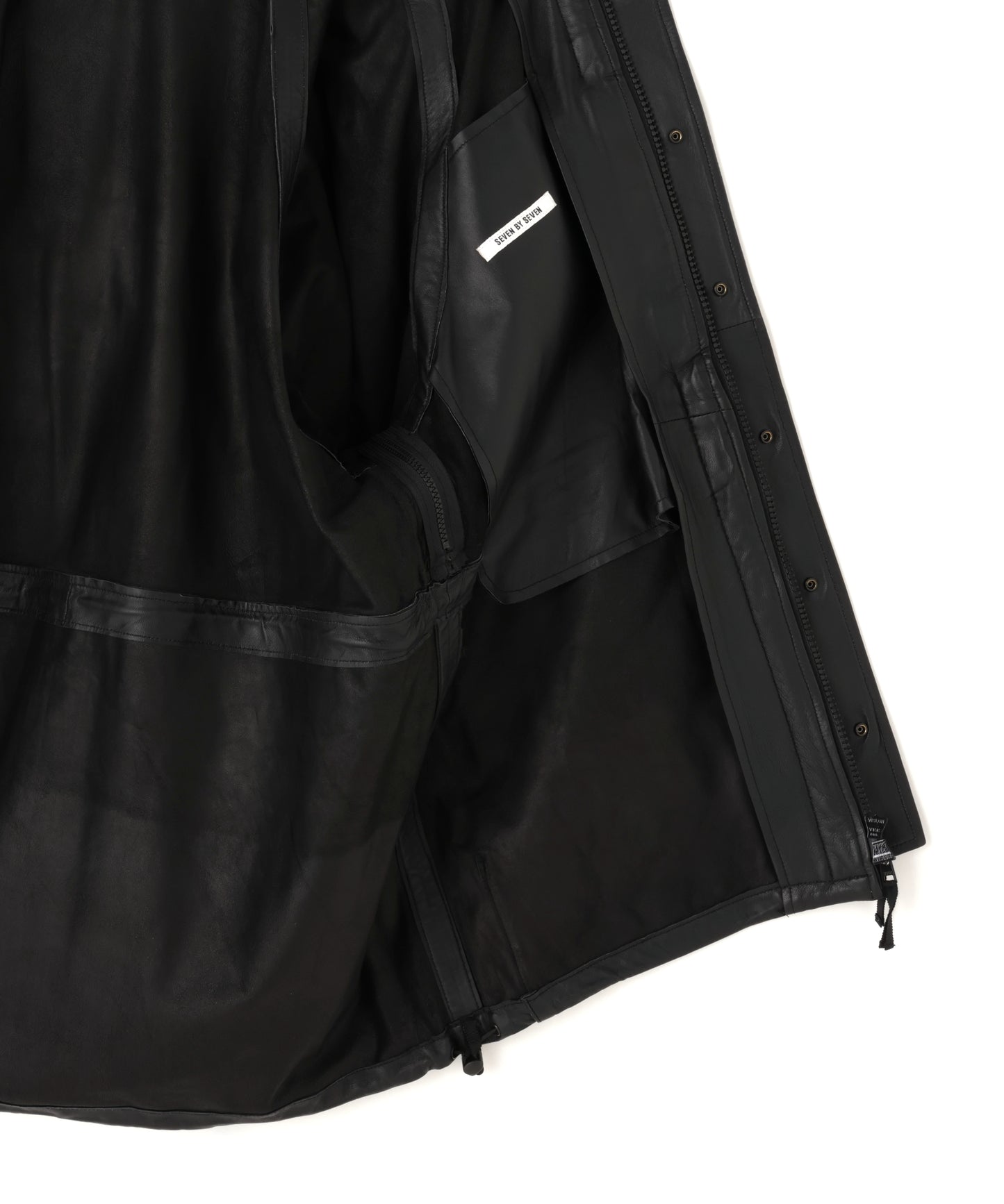 LEATHER MILITARY PARKA ‐Type：Generation two/Level six‐