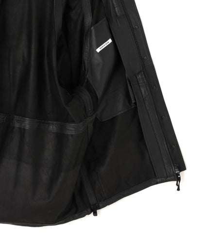 LEATHER MILITARY PARKA ‐Type：Generation two/Level six‐