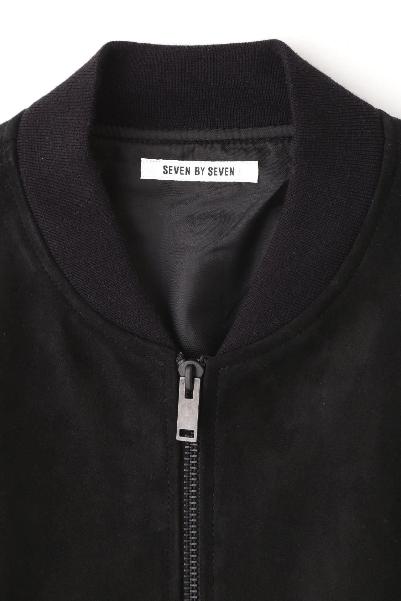 LEATHER MA-1 BLOUSON ‐Kashmir Suede‐