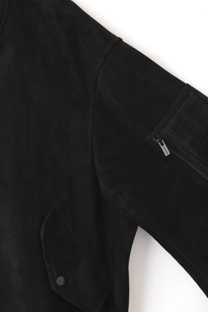 LEATHER MA-1 BLOUSON ‐Kashmir Suede‐
