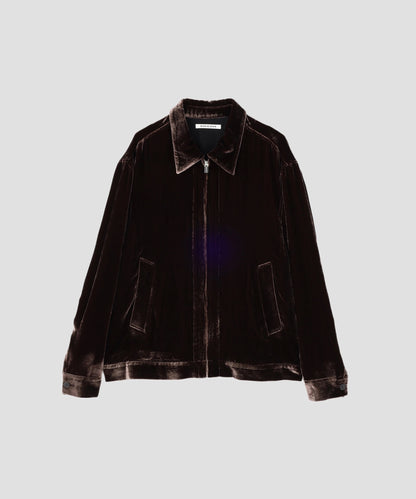 VELVET DRIZZLER JACKET ‐Silk Rayon-