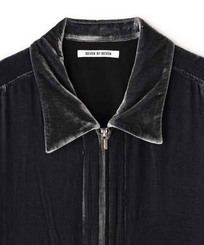 VELVET DRIZZLER JACKET ‐Silk Rayon-