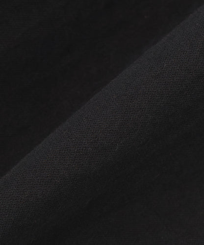 DOUBLE BREASTED SHIRTS JACKET ‐Cotton Linen Ratine‐