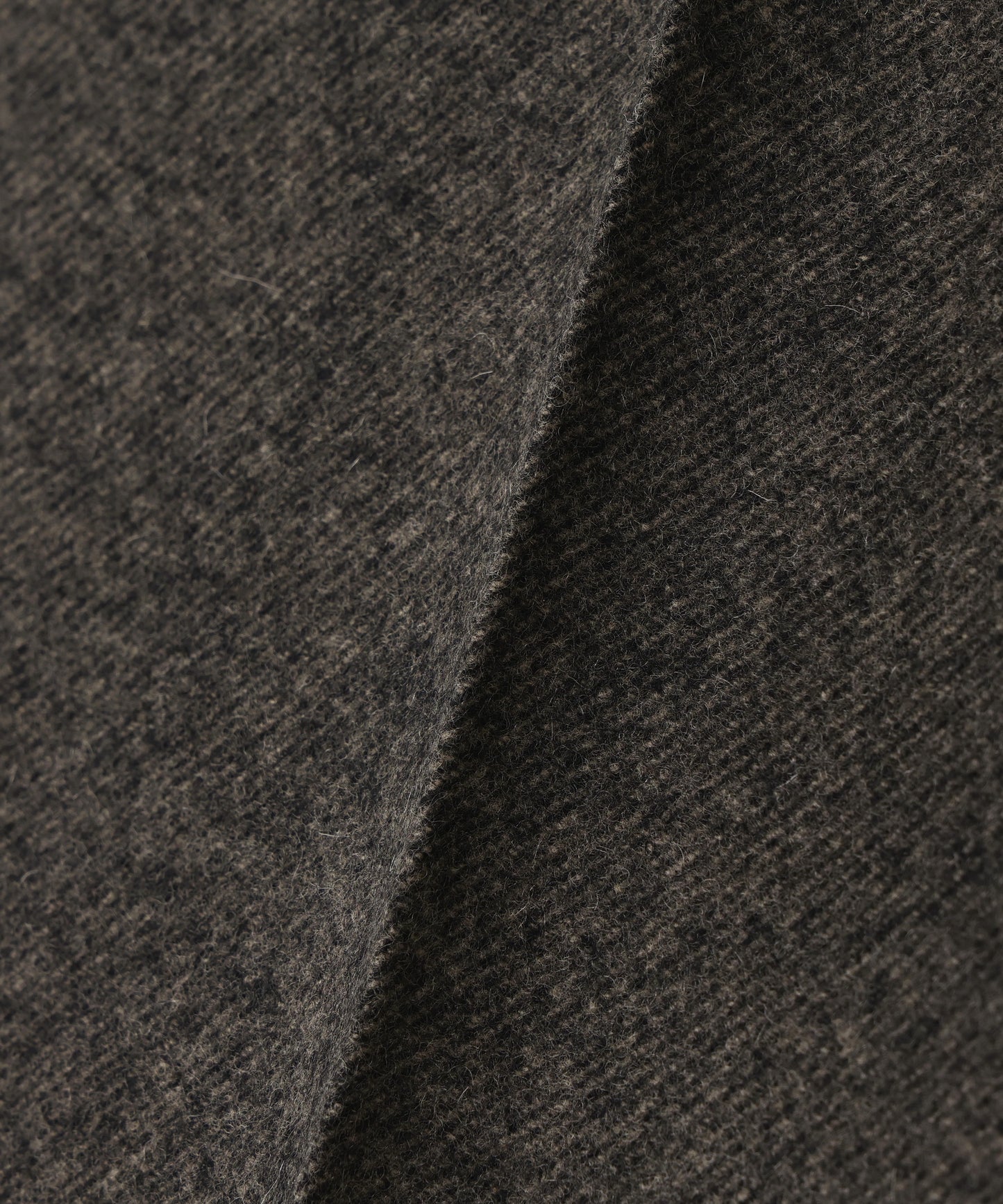 TAPERED TROUSERS ‐Powder melton‐