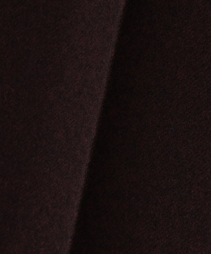 TAPERED TROUSERS ‐Powder melton‐