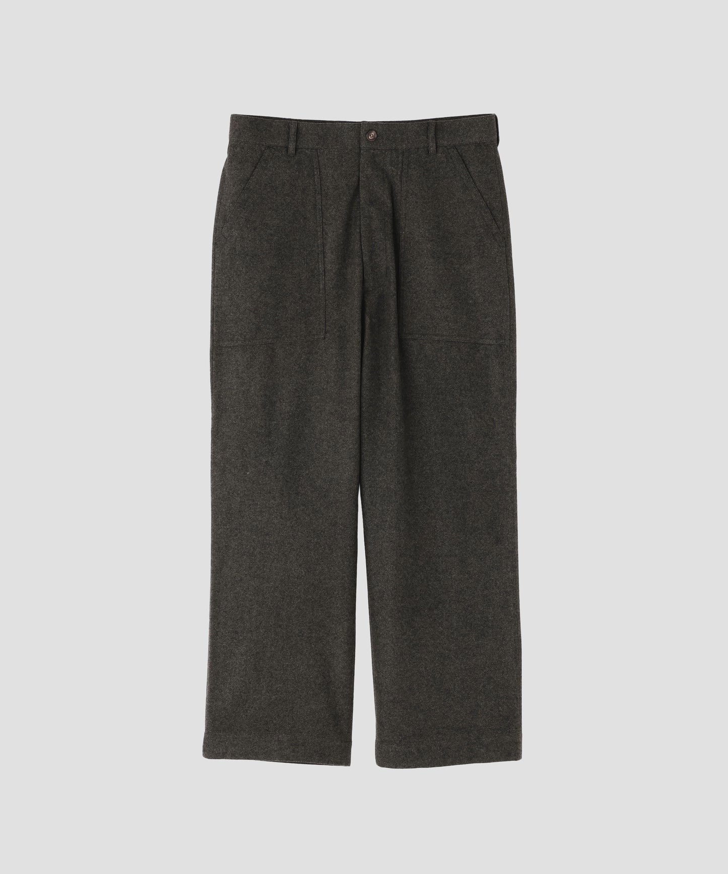 FATIGUE TROUSERS ‐Powder melton‐