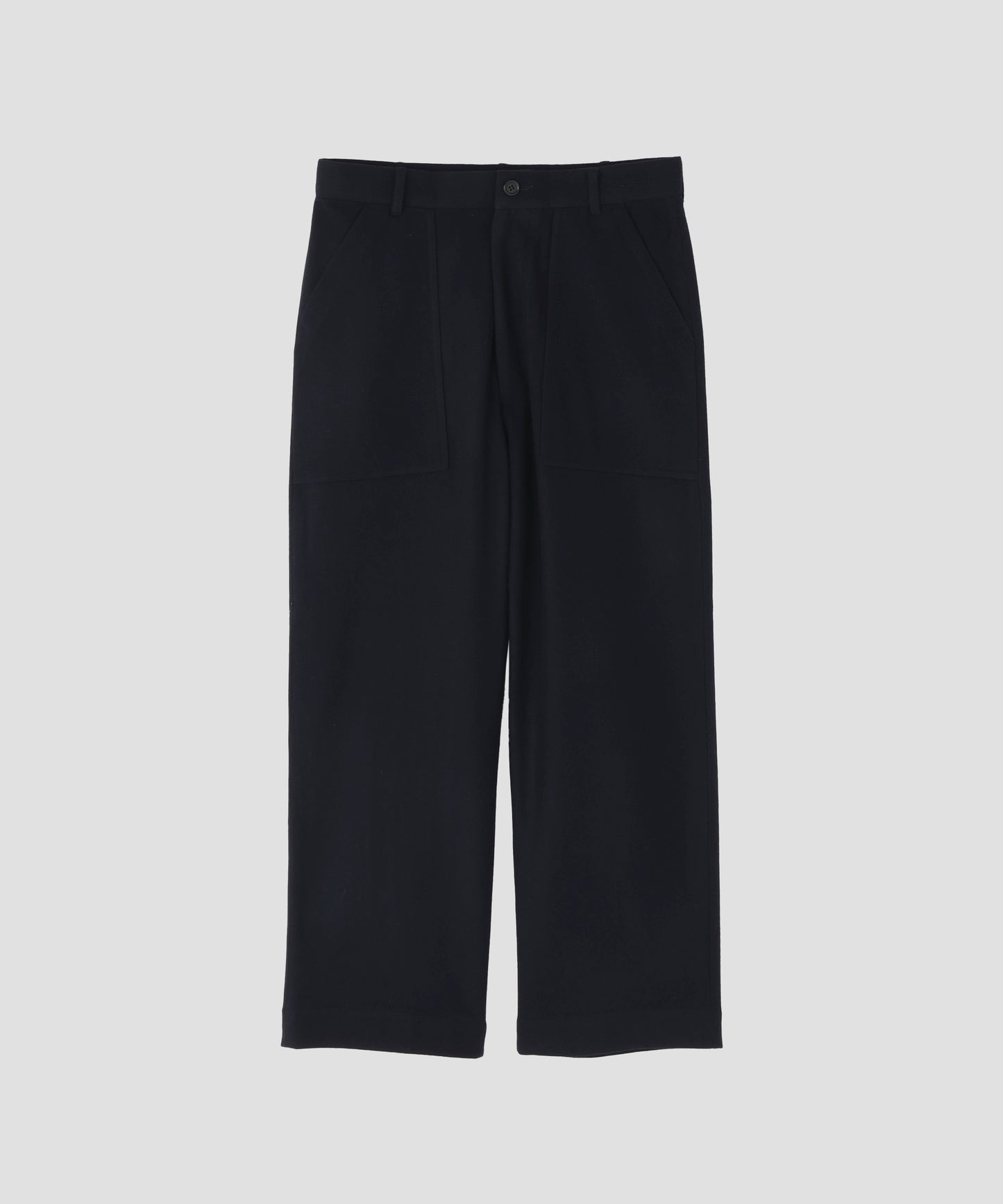 FATIGUE TROUSERS ‐Powder melton‐