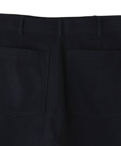FATIGUE TROUSERS ‐Powder melton‐