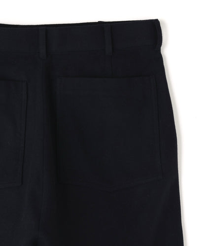 FATIGUE TROUSERS ‐Powder melton‐