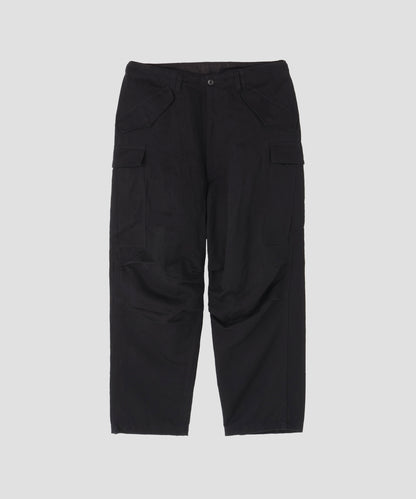 MILITARY CARGO PANTS ‐Cotton Linen Ratine‐