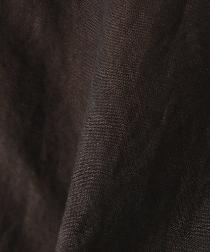 MILITARY CARGO PANTS ‐Cotton Linen Ratine‐
