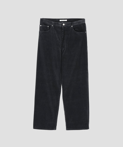 CORDUROY WIDE PANTS ‐Modal mix‐