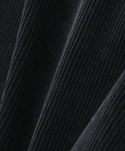 CORDUROY WIDE PANTS ‐Modal mix‐