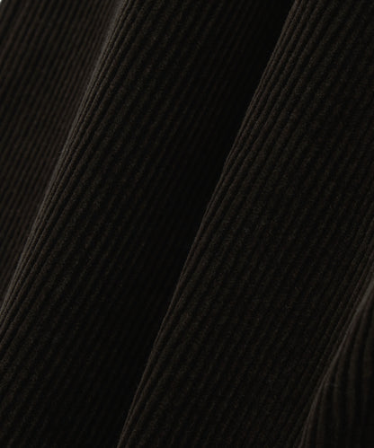 CORDUROY WIDE PANTS ‐Modal mix‐