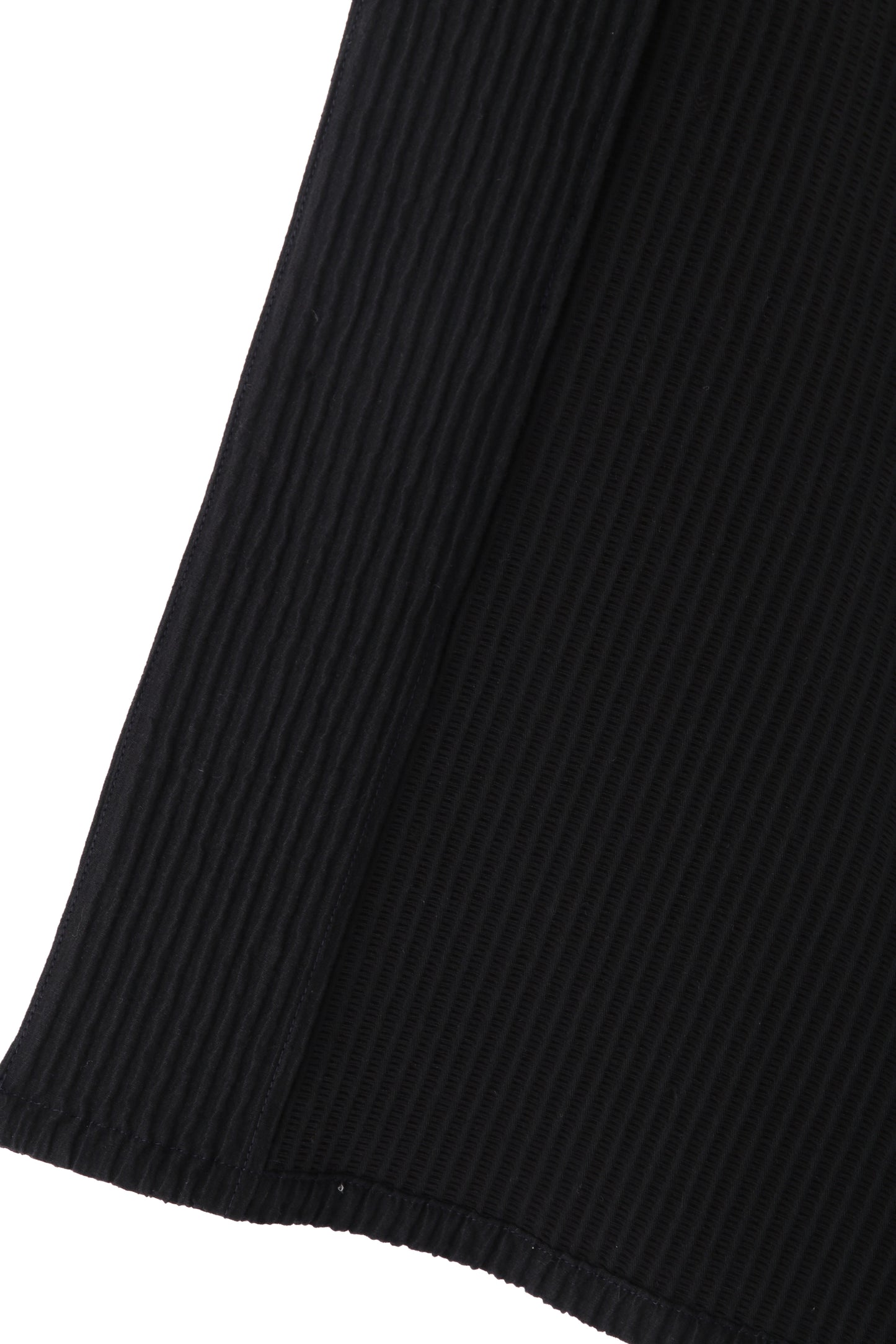 SHIRTS JACKET ‐Cotton Wool Pleats‐