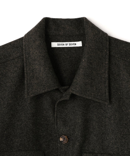 FATIGUE SHIRTS ‐Powder melton‐