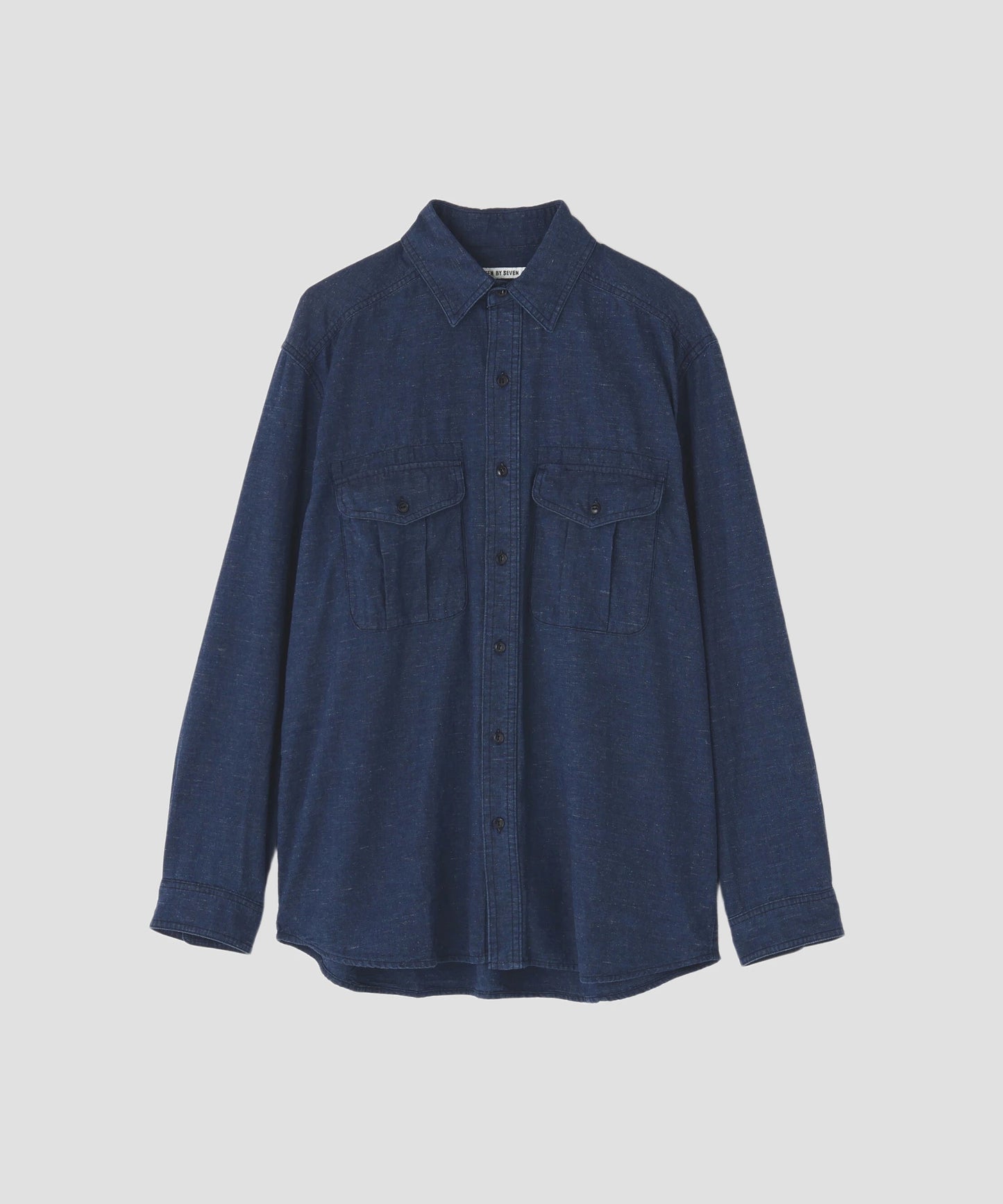 CHAMBRAY WORK SHIRTS ‐Cotton slub‐