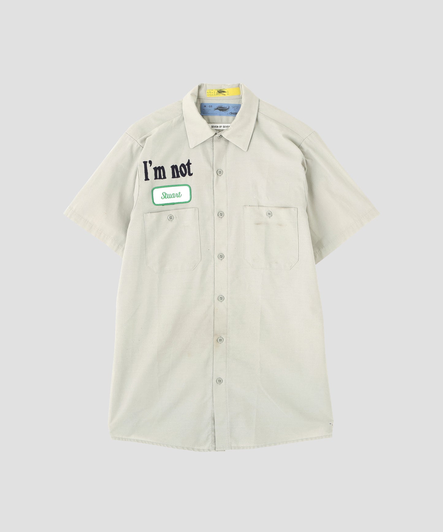 2-tacs / SBS REWORK SHIRTS  - I'm not *** -