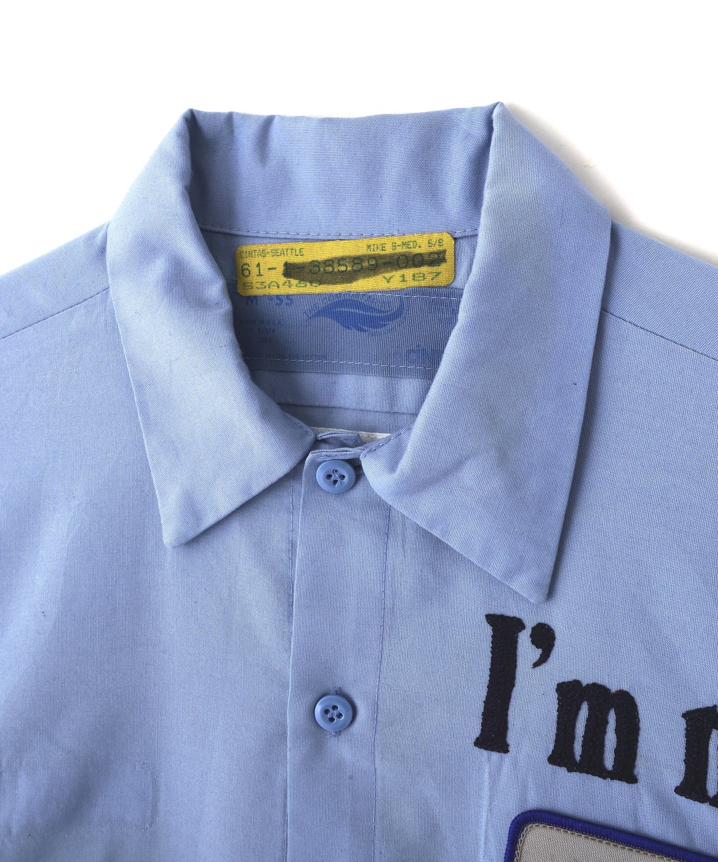 2-tacs / SBS REWORK SHIRTS  - I'm not *** -