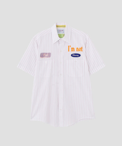 2-tacs / SBS REWORK SHIRTS  - I'm not *** -