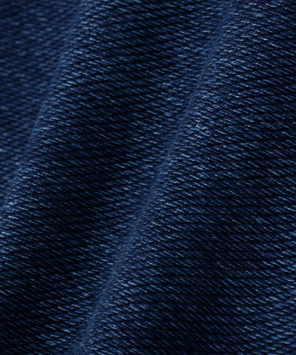 3RD TYPE WASHED KNIT JACKET ‐Indigo yarn‐