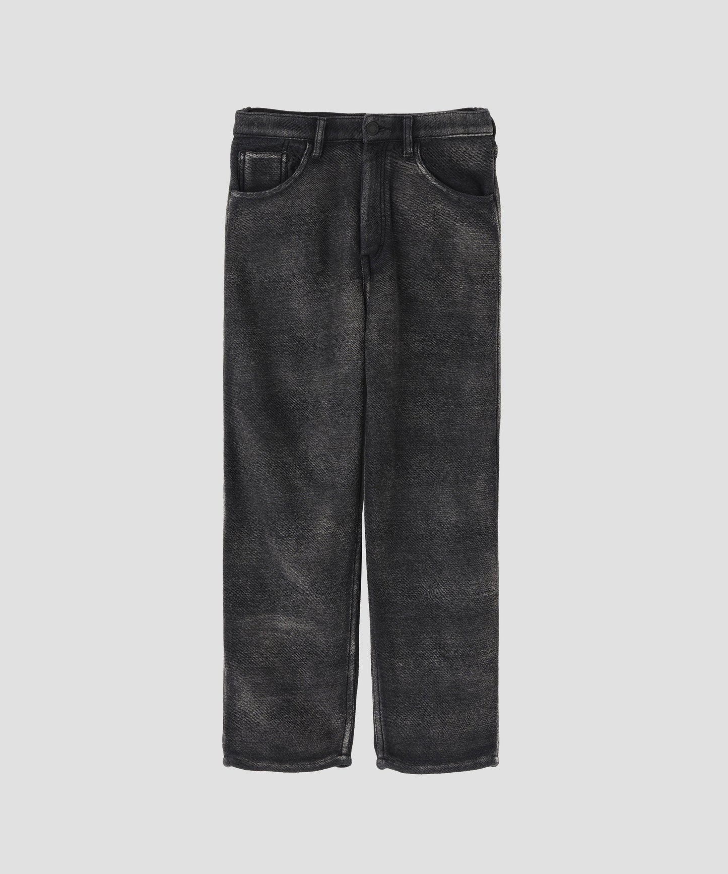 5 POCKET WASHED KNIT PANTS ‐Indigo yarn‐