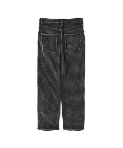 5 POCKET WASHED KNIT PANTS ‐Indigo yarn‐