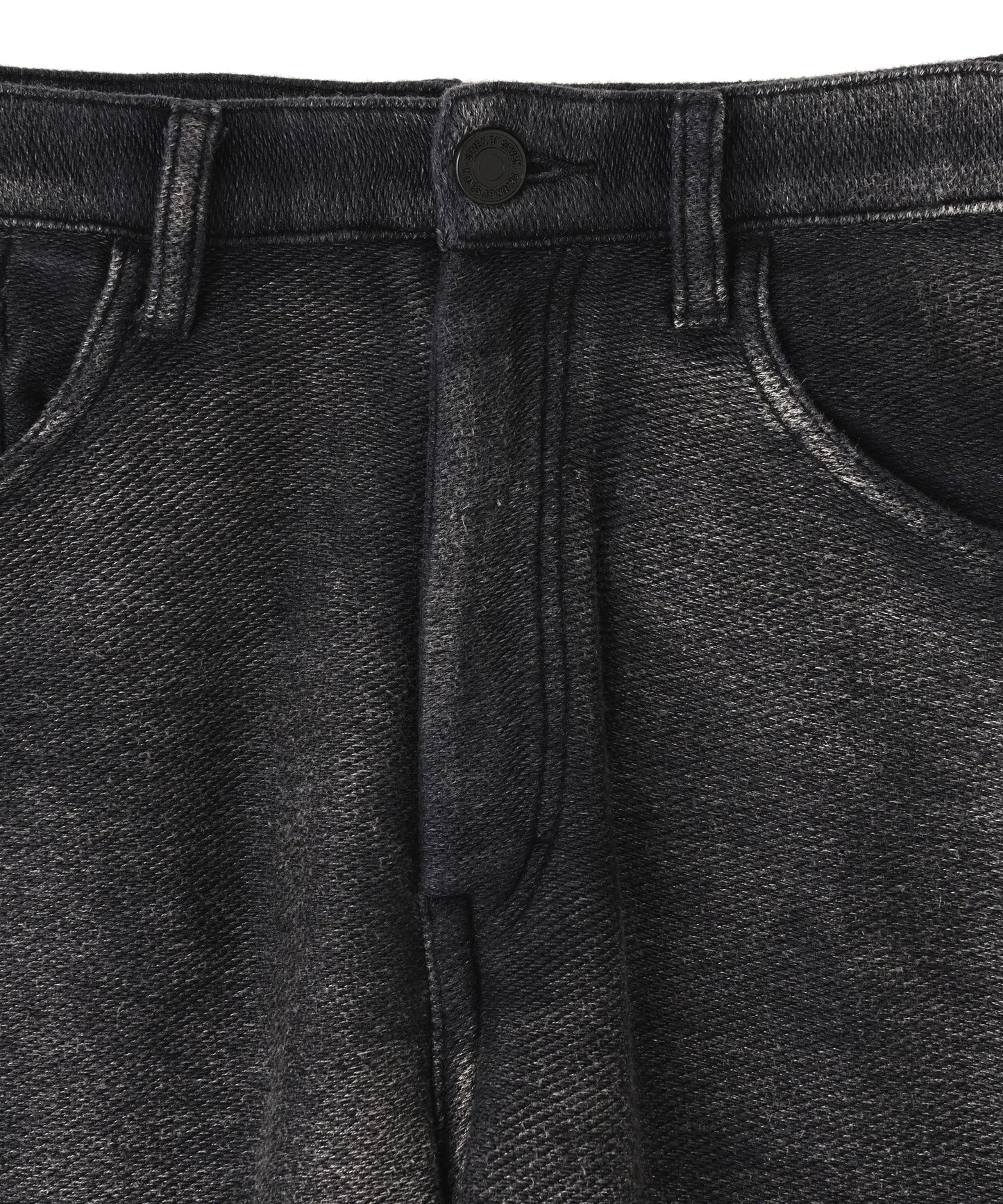 5 POCKET WASHED KNIT PANTS ‐Indigo yarn‐