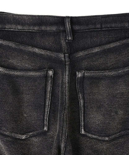 5 POCKET WASHED KNIT PANTS ‐Indigo yarn‐