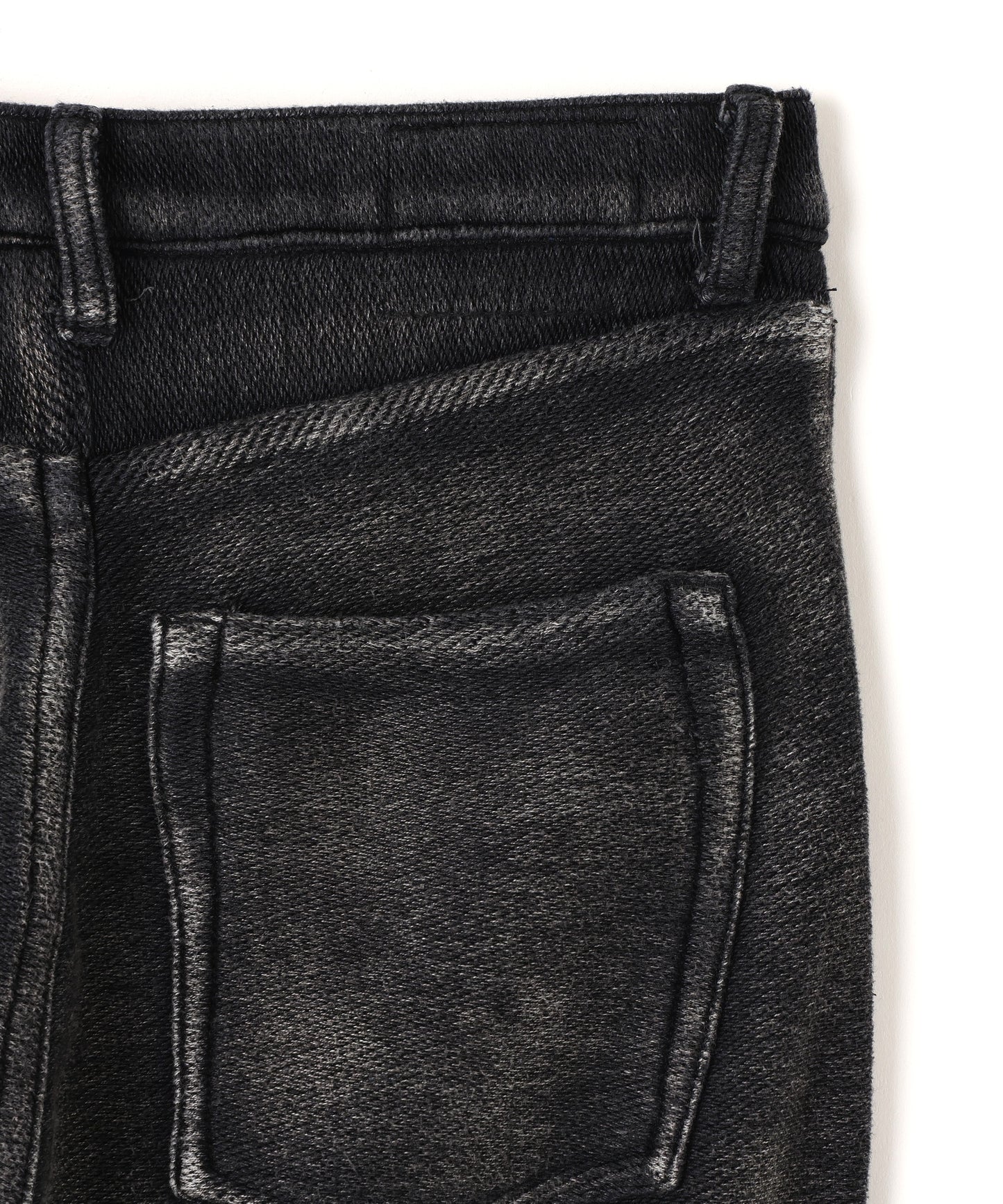 5 POCKET WASHED KNIT PANTS ‐Indigo yarn‐