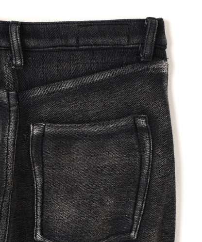 5 POCKET WASHED KNIT PANTS ‐Indigo yarn‐
