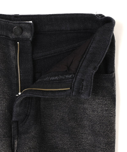 5 POCKET WASHED KNIT PANTS ‐Indigo yarn‐