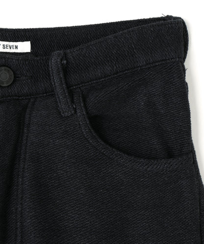 5 POCKET KNIT PANTS ‐Indigo yarn‐