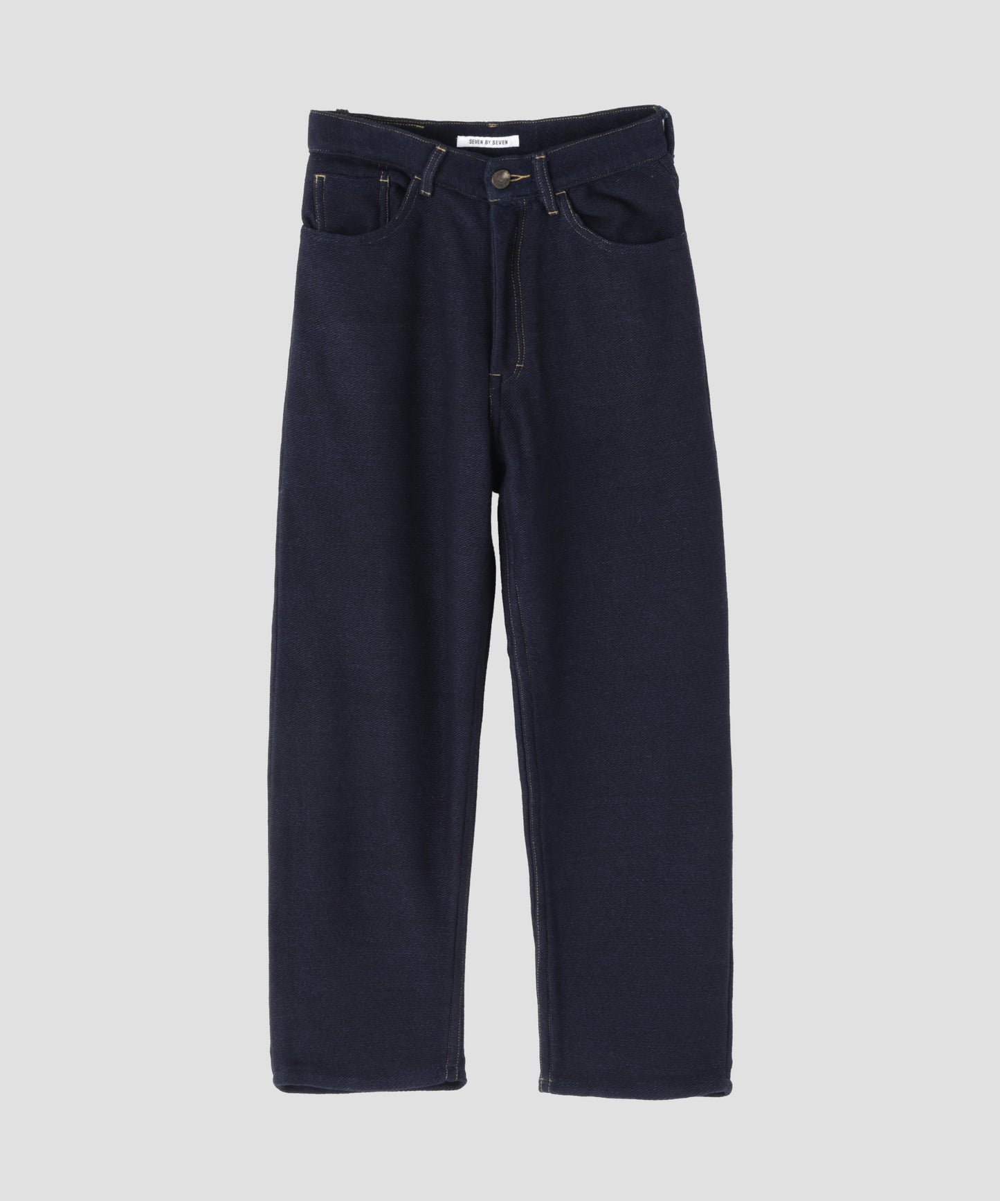 5 POCKET KNIT PANTS ‐Indigo yarn‐