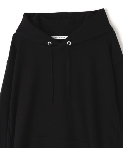 PULLOVER KNIT HOODIE ‐Tight tension Cotton‐