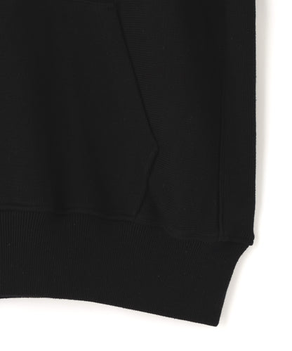 PULLOVER KNIT HOODIE ‐Tight tension Cotton‐