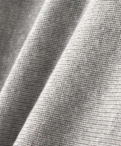 PULLOVER KNIT HOODIE ‐Tight tension Cotton‐